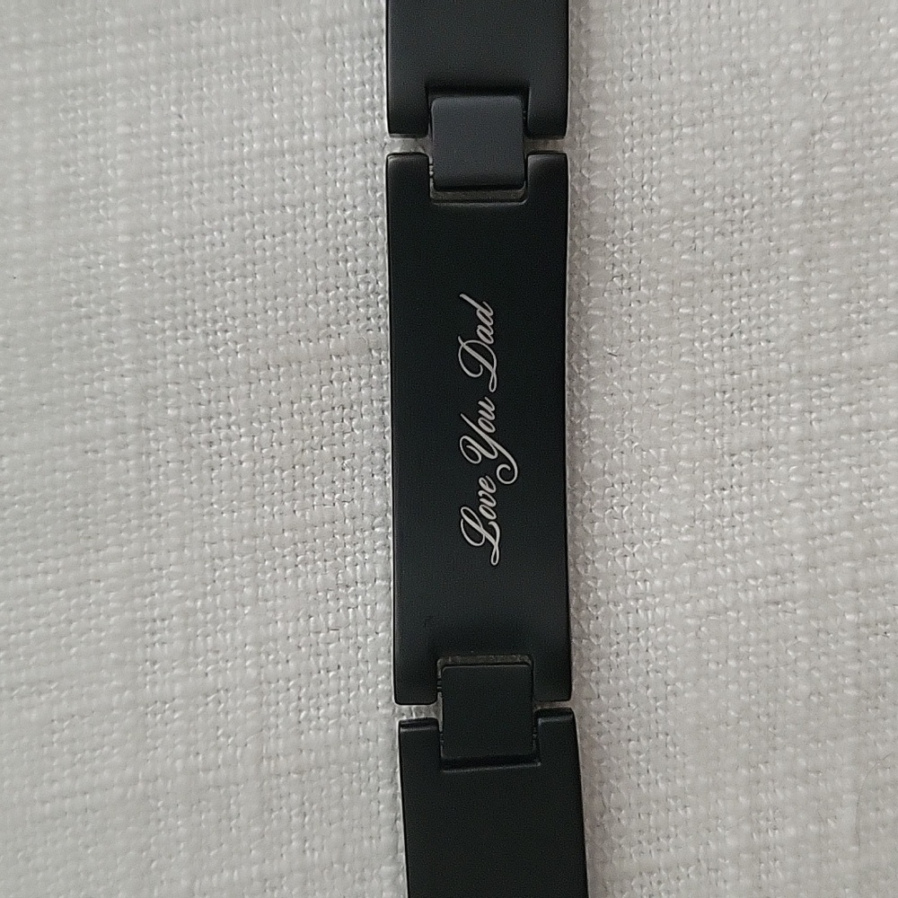 Titanium DAD bracelet - Picture 2 of 5